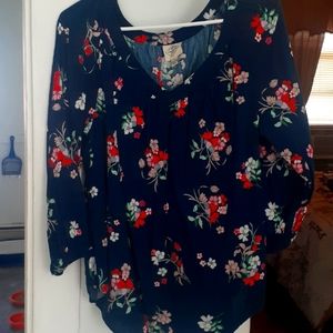 St Johns Bay floral blouse